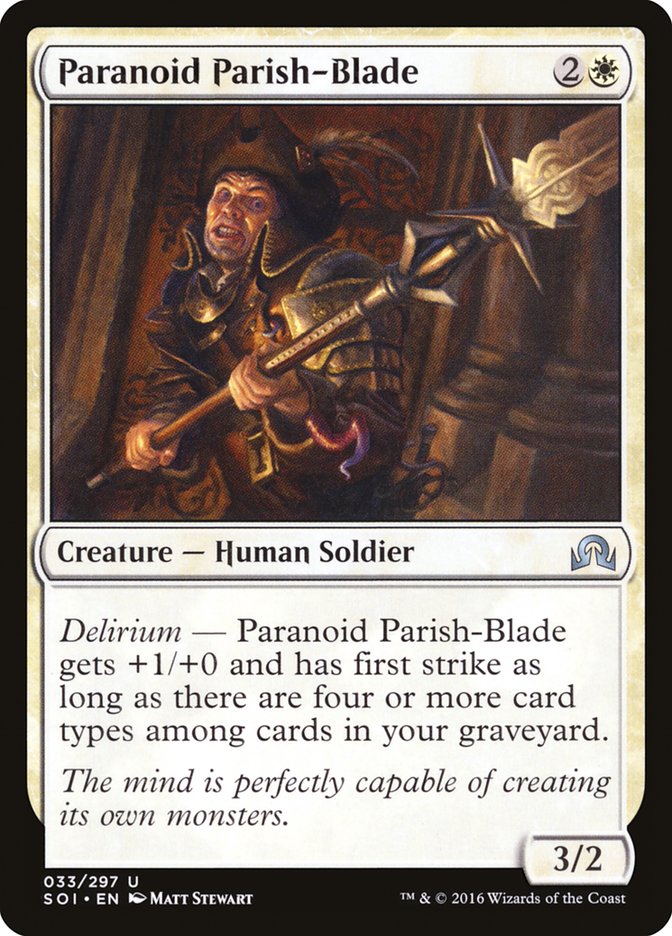 Paranoid Parish-Blade [Shadows over Innistrad] - Devastation Store | Devastation Store