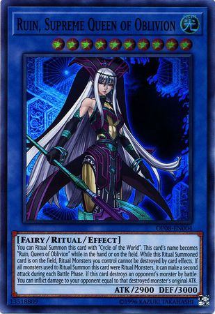 Ruin, Supreme Queen of Oblivion [OP08-EN004] Super Rare | Devastation Store