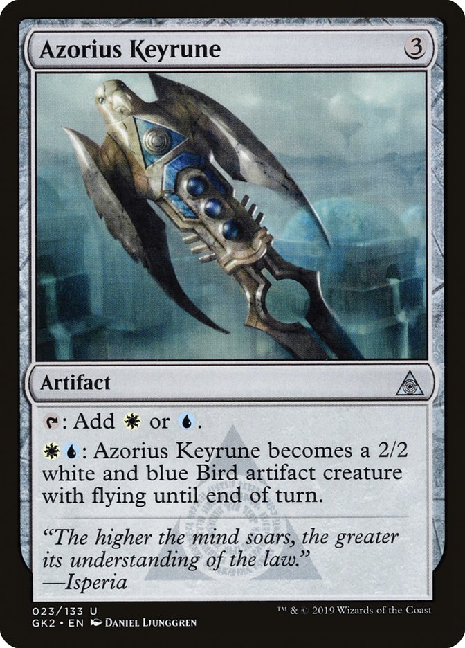 Azorius Keyrune [Ravnica Allegiance Guild Kit] | Devastation Store