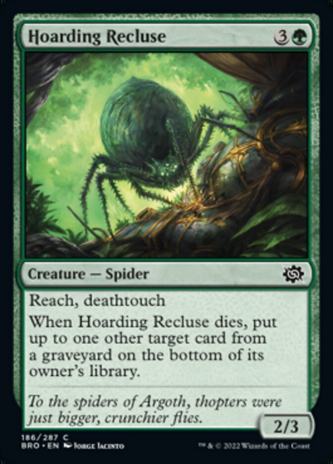 Hoarding Recluse [The Brothers' War] | Devastation Store