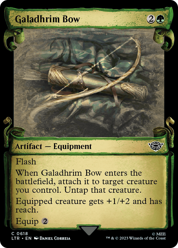 Galadhrim Bow [The Lord of the Rings: Tales of Middle-Earth Showcase Scrolls] | Devastation Store