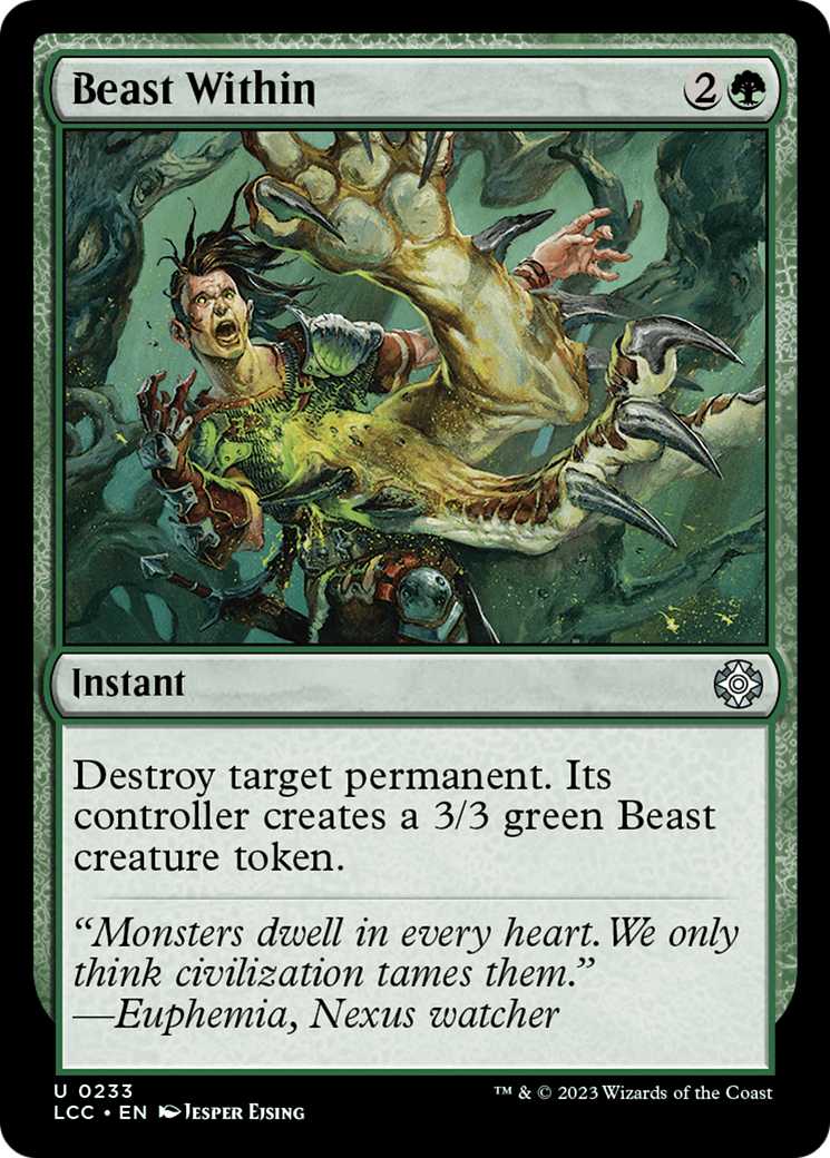 Beast Within [The Lost Caverns of Ixalan Commander] | Devastation Store