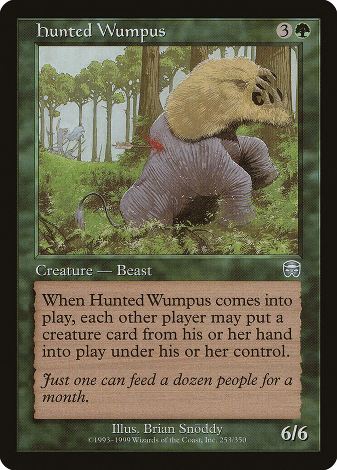 Hunted Wumpus [Mercadian Masques] | Devastation Store