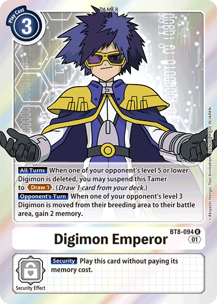 Digimon Emperor [BT8-094] [New Awakening] | Devastation Store