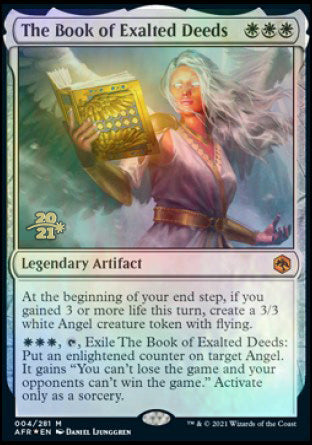 The Book of Exalted Deeds [Dungeons & Dragons: Adventures in the Forgotten Realms Prerelease Promos] | Devastation Store