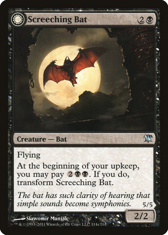 Screeching Bat // Stalking Vampire [Innistrad] - Devastation Store | Devastation Store