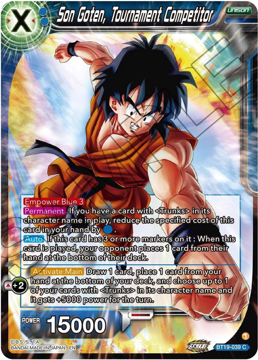 Son Goten, Tournament Competitor (BT19-039) [Fighter's Ambition] | Devastation Store