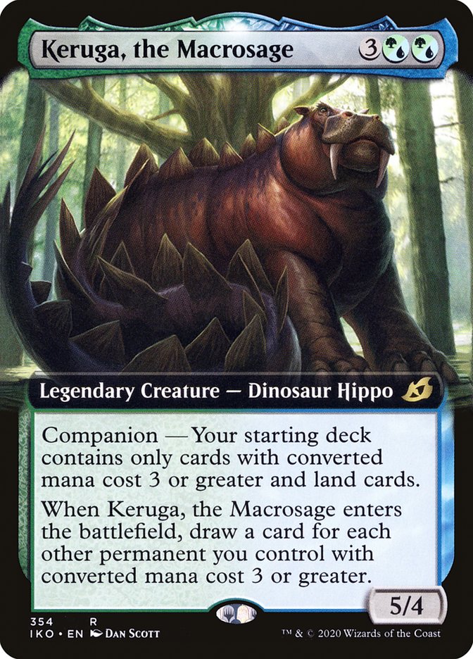 Keruga, the Macrosage (Extended Art) [Ikoria: Lair of Behemoths] | Devastation Store