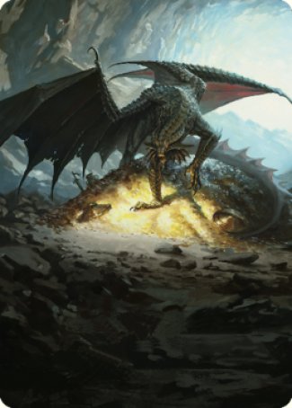 Ancient Copper Dragon Art Card (04) [Commander Legends: Battle for Baldur's Gate Art Series] | Devastation Store