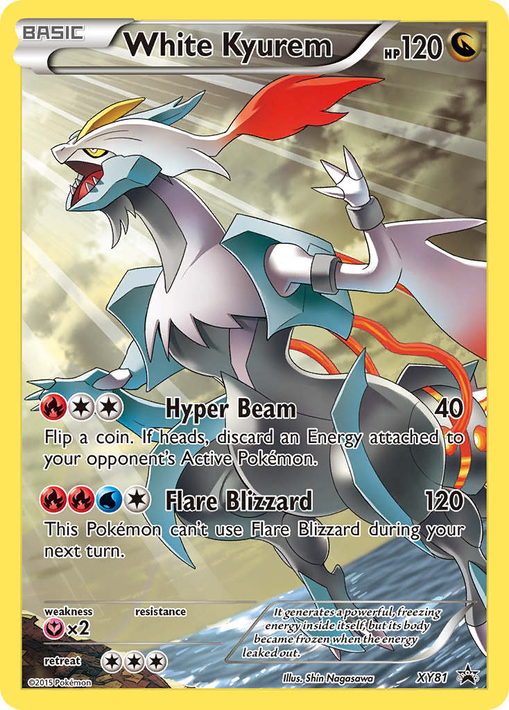 White Kyurem (XY81) (Full Art Promo) [XY: Black Star Promos] | Devastation Store