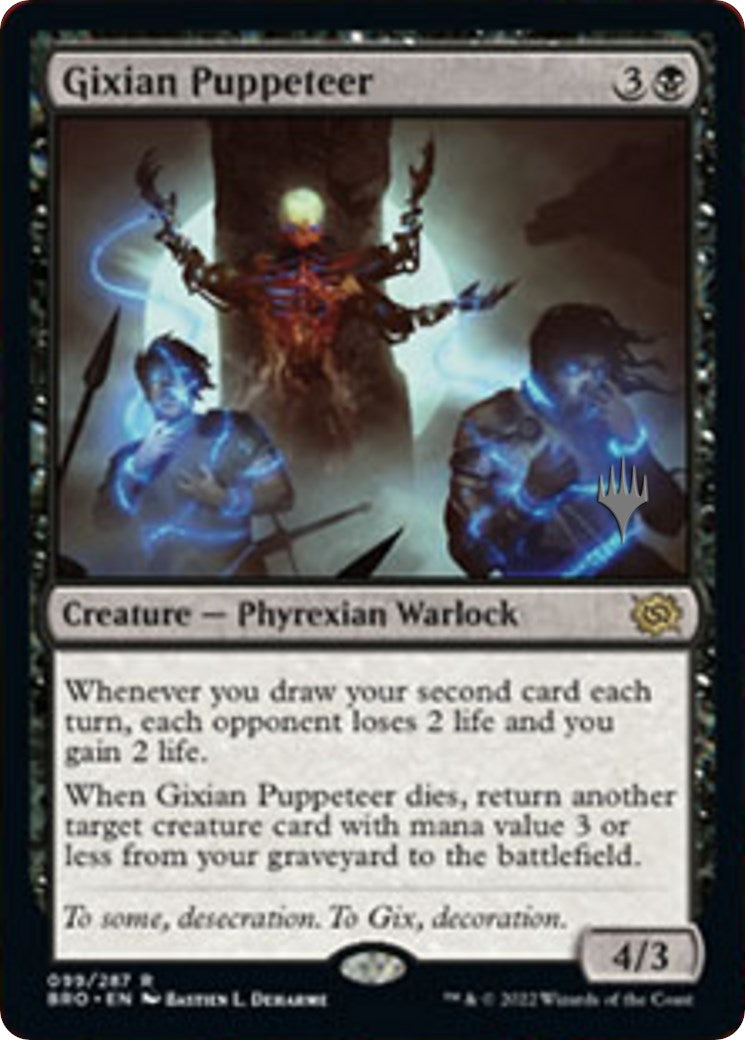 Gixian Puppeteer (Promo Pack) [The Brothers' War Promos] | Devastation Store