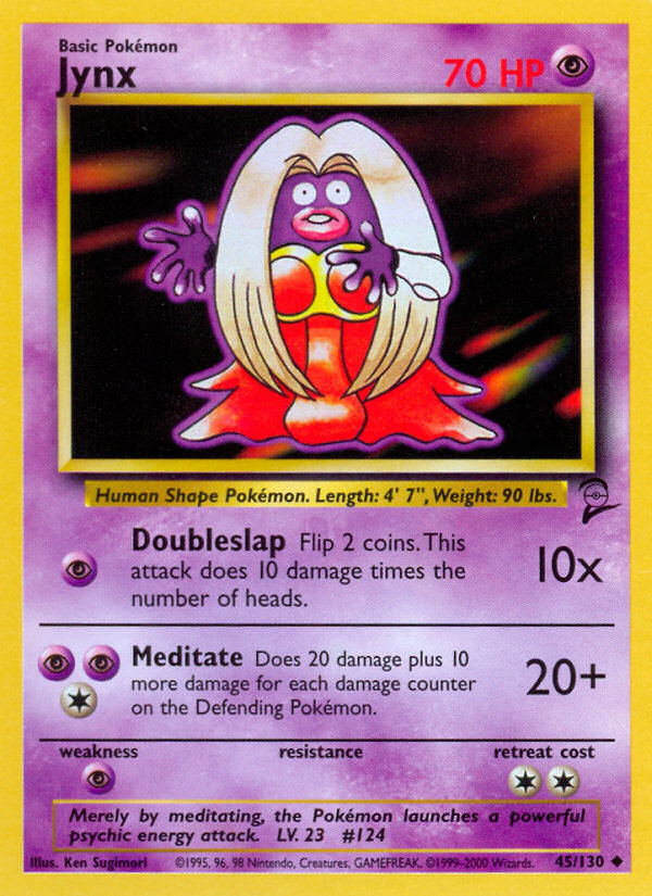 Jynx (45/130) [Base Set 2] | Devastation Store