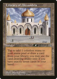 Library of Alexandria (Oversized) [Oversize Cards] | Devastation Store