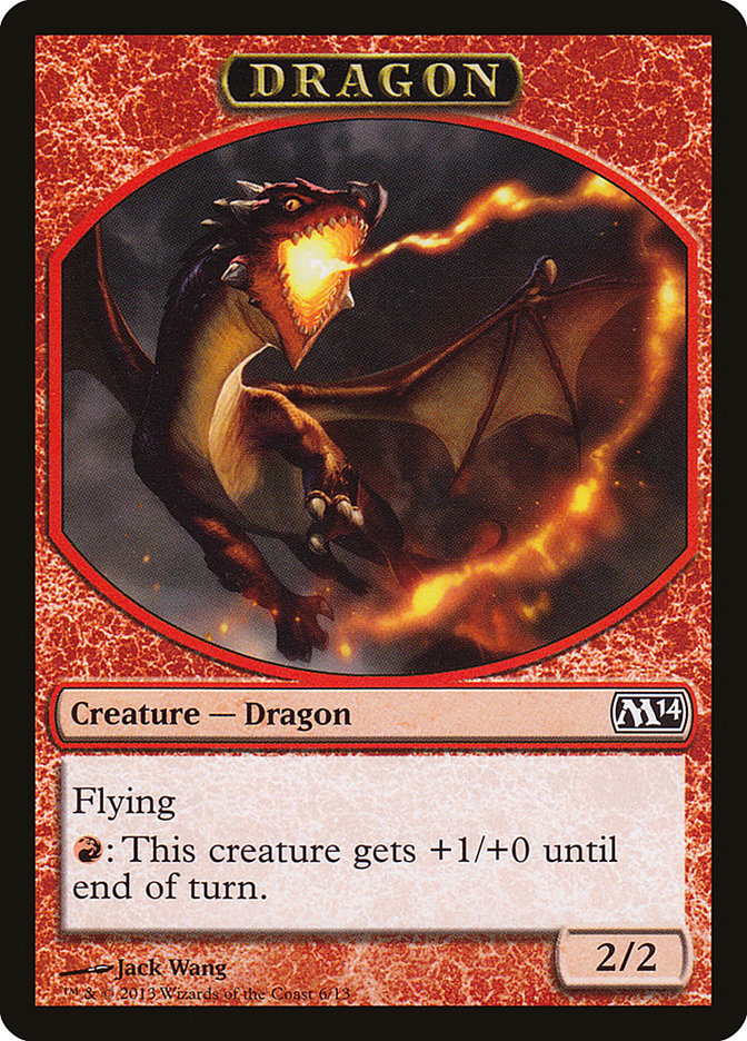 Dragon [Magic 2014 Tokens] - Devastation Store | Devastation Store