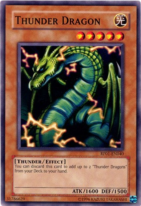 Thunder Dragon [RP01-EN040] Common | Devastation Store