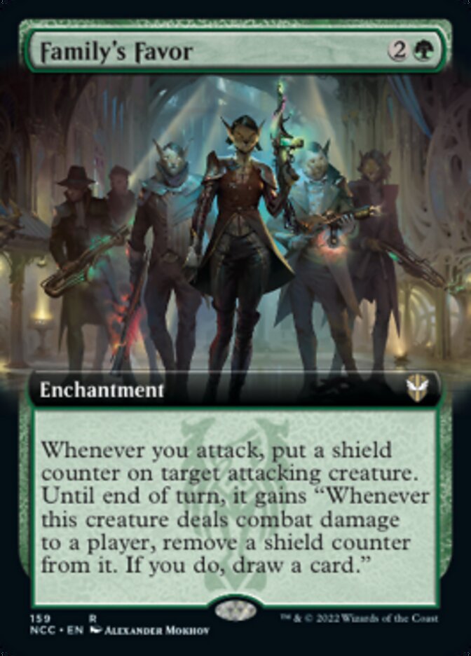 Family's Favor (Extended Art) [Streets of New Capenna Commander] | Devastation Store