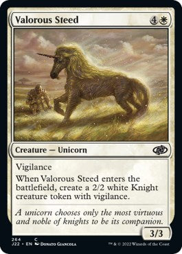 Valorous Steed [Jumpstart 2022] | Devastation Store