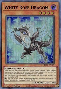 White Rose Dragon (Blue) [LDS2-EN109] Ultra Rare | Devastation Store
