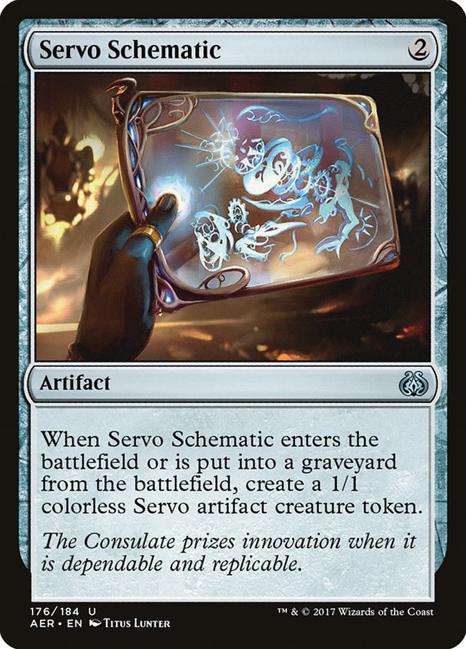 Servo Schematic [Aether Revolt] | Devastation Store