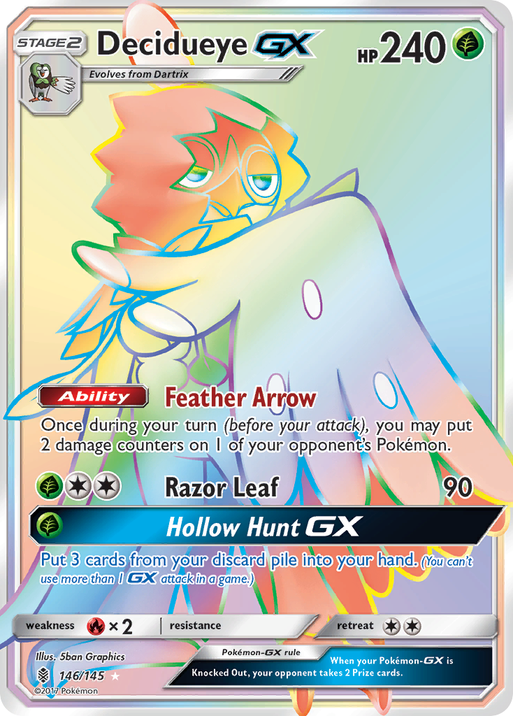 Decidueye GX (146/145) [Sun & Moon: Guardians Rising] | Devastation Store