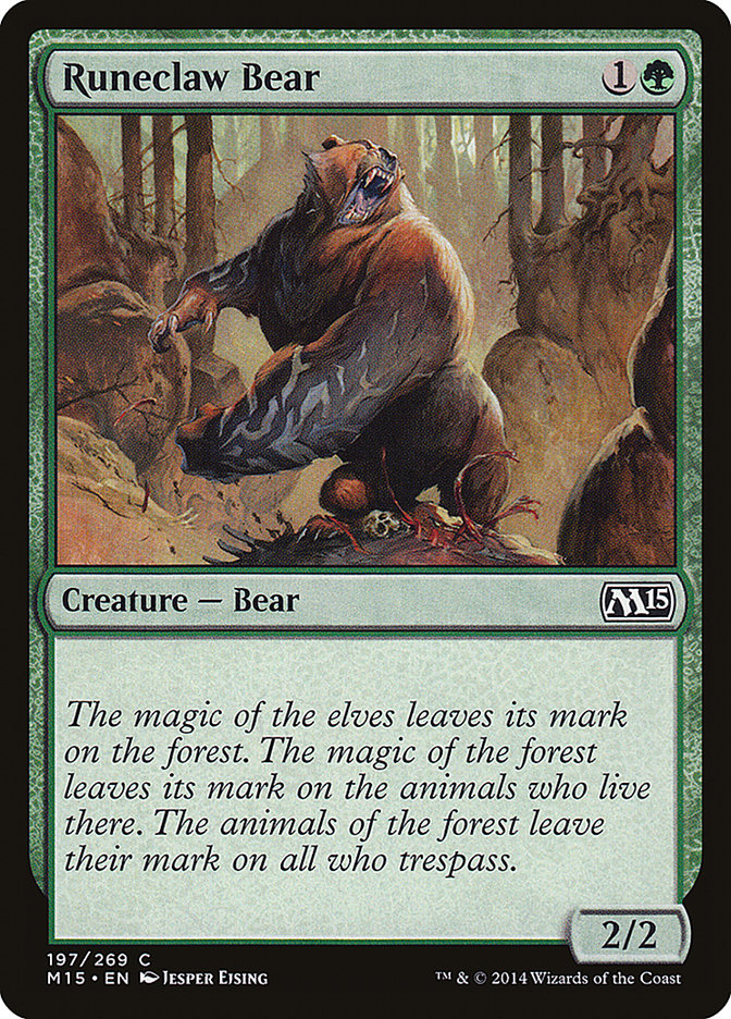 Runeclaw Bear [Magic 2015] | Devastation Store