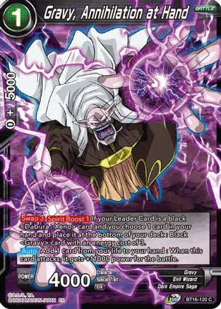 Demon God Gravy, Annihilation at Hand [BT16-120] | Devastation Store