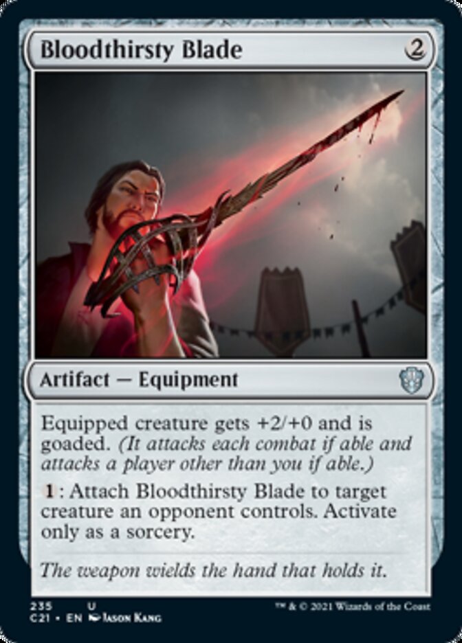 Bloodthirsty Blade [Commander 2021] | Devastation Store