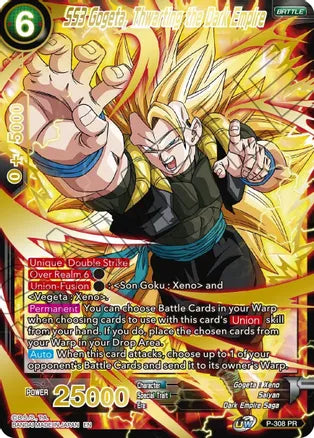 SS3 Gogeta, Thwarting the Dark Empire (Gold Stamped) [P-308] | Devastation Store