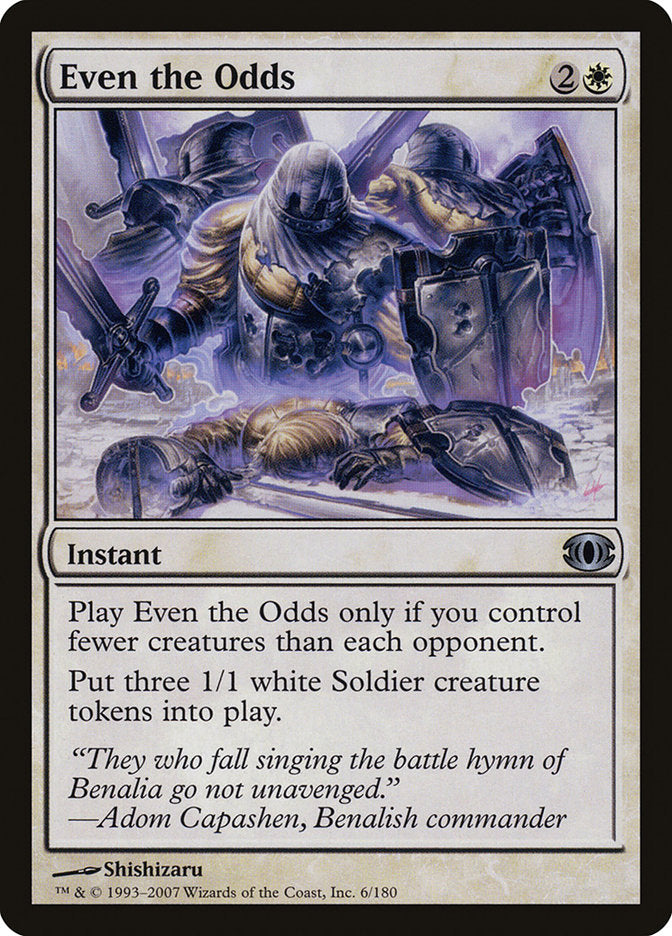 Even the Odds [Future Sight] | Devastation Store