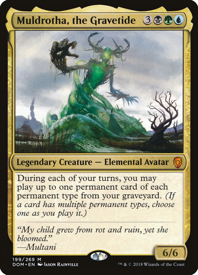 Muldrotha, the Gravetide [Dominaria] | Devastation Store