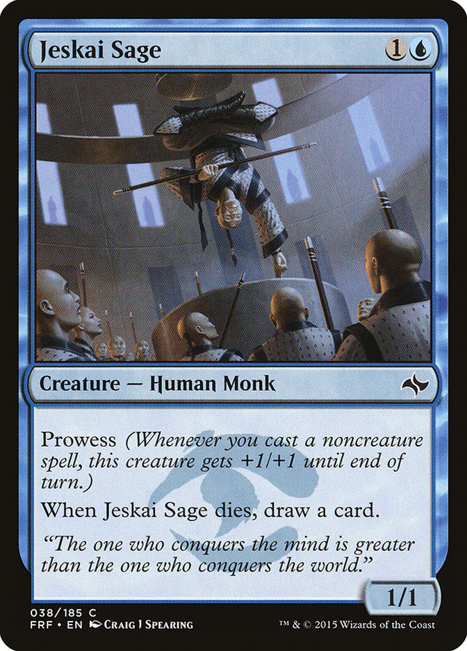 Jeskai Sage [Fate Reforged] - Devastation Store | Devastation Store