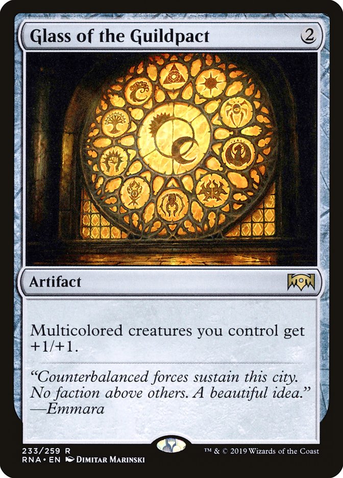 Glass of the Guildpact [Ravnica Allegiance] | Devastation Store