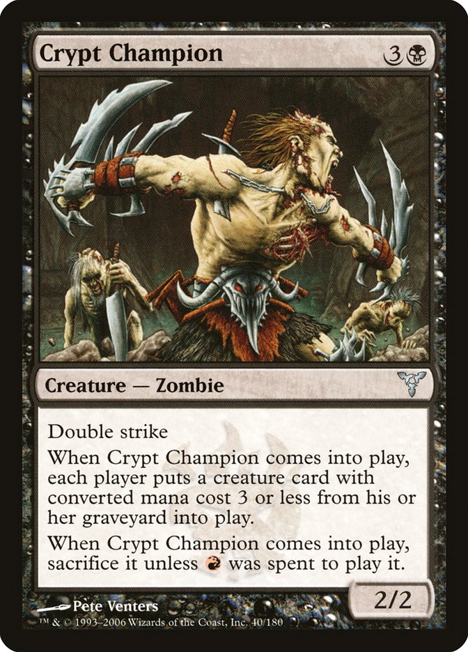 Crypt Champion [Dissension] | Devastation Store