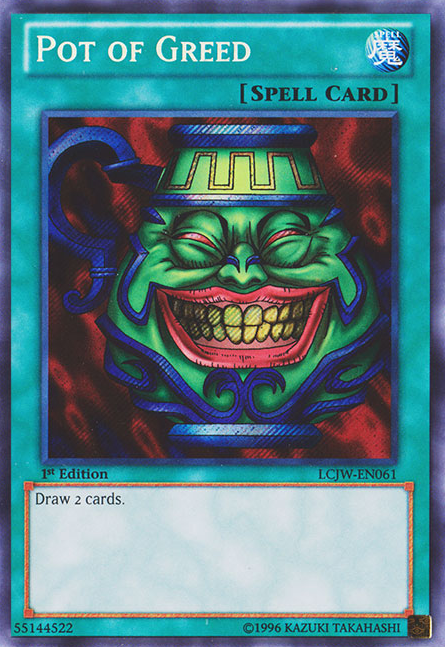 Pot of Greed [LCJW-EN061] Secret Rare | Devastation Store