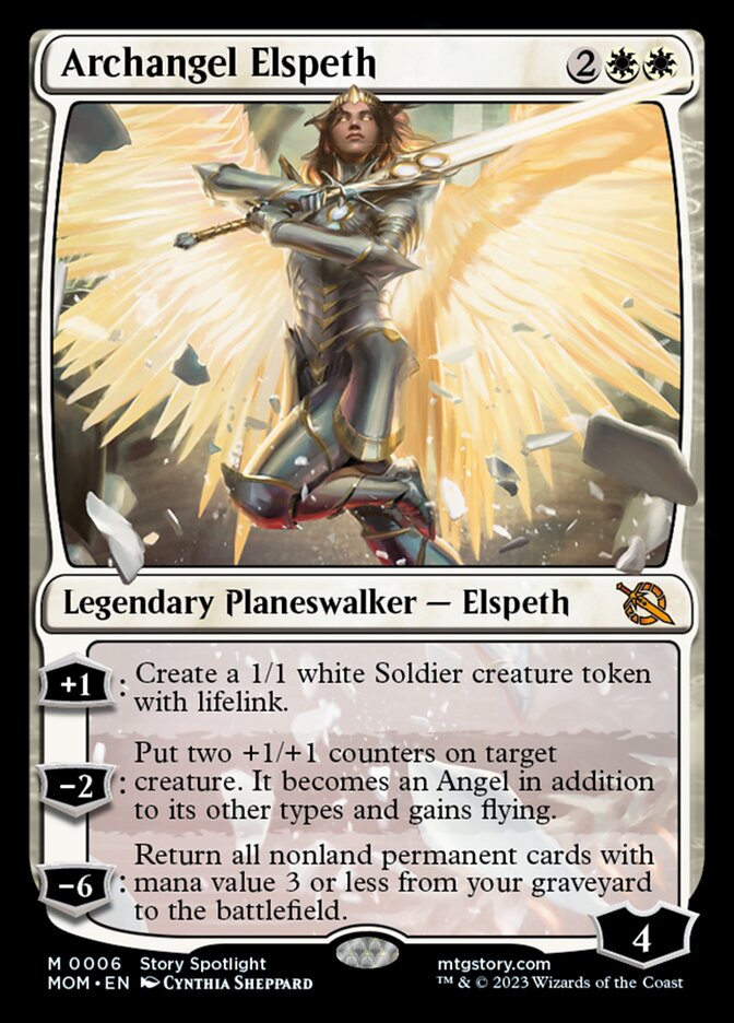 Archangel Elspeth [March of the Machine] | Devastation Store