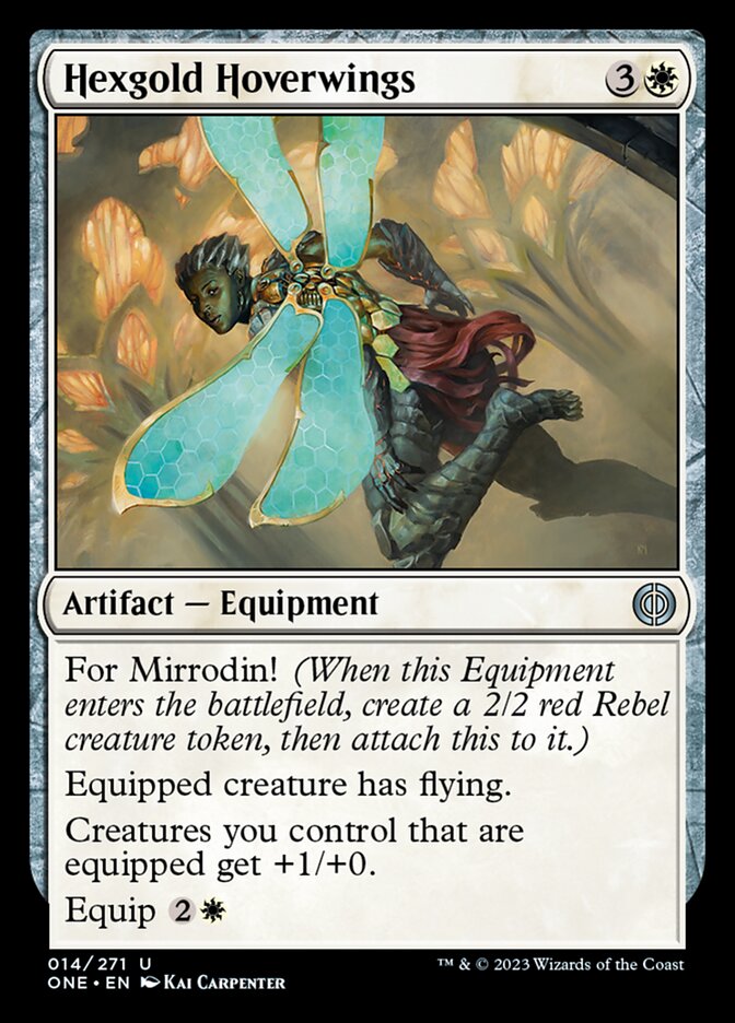 Hexgold Hoverwings [Phyrexia: All Will Be One] | Devastation Store
