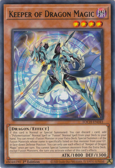 Keeper of Dragon Magic [TOCH-EN041] Rare | Devastation Store