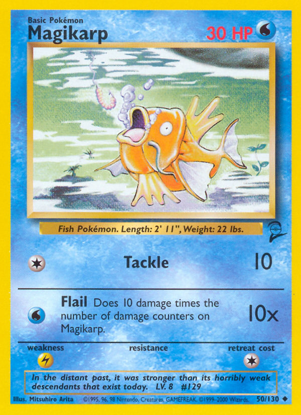 Magikarp (50/130) [Base Set 2] | Devastation Store