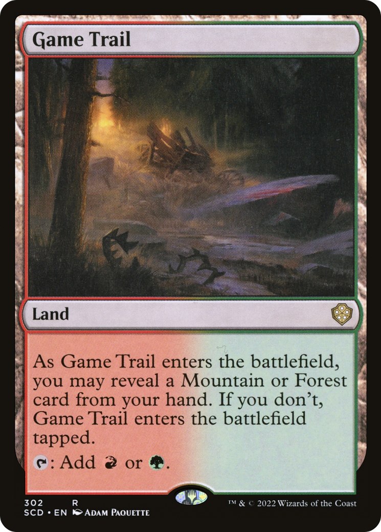 Game Trail [Starter Commander Decks] | Devastation Store