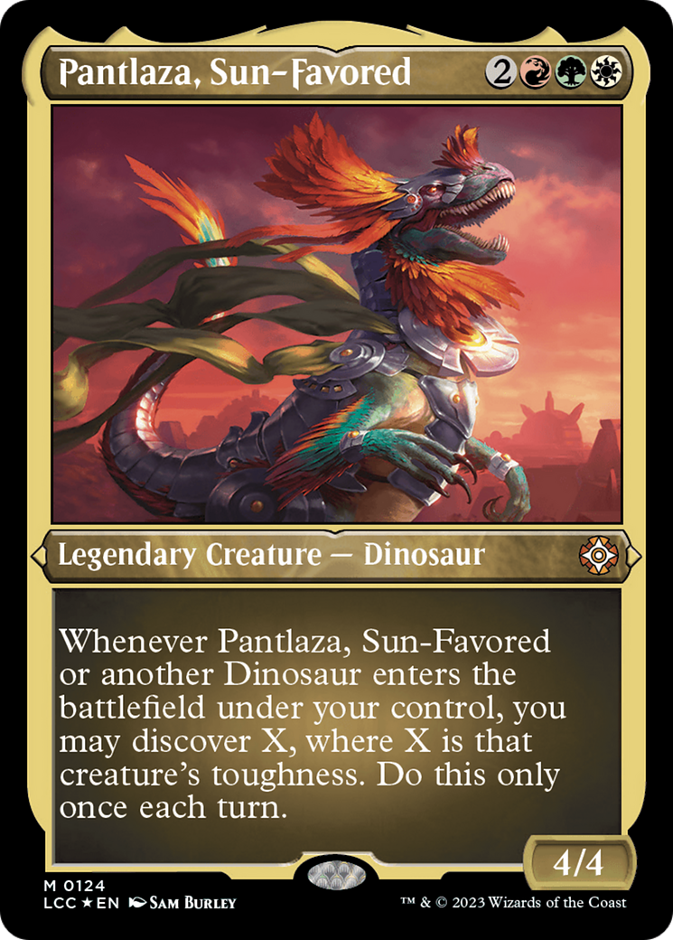 Pantlaza, Sun-Favored (Display Commander) [The Lost Caverns of Ixalan Commander] | Devastation Store