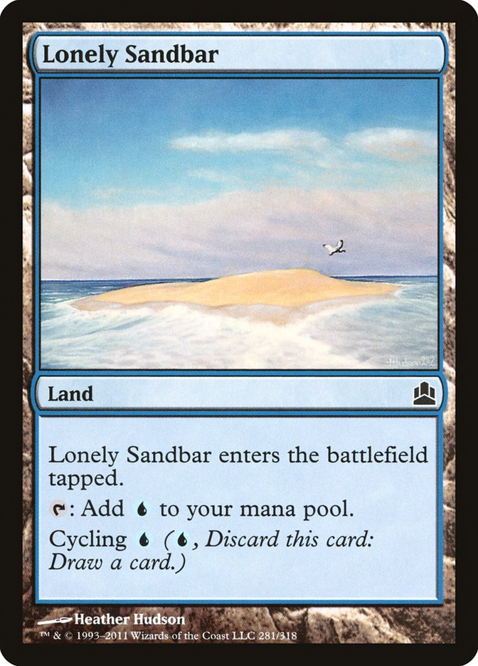 Lonely Sandbar [Commander 2011] | Devastation Store