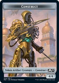 Construct // Zombie Double-sided Token [Core Set 2021 Tokens] | Devastation Store
