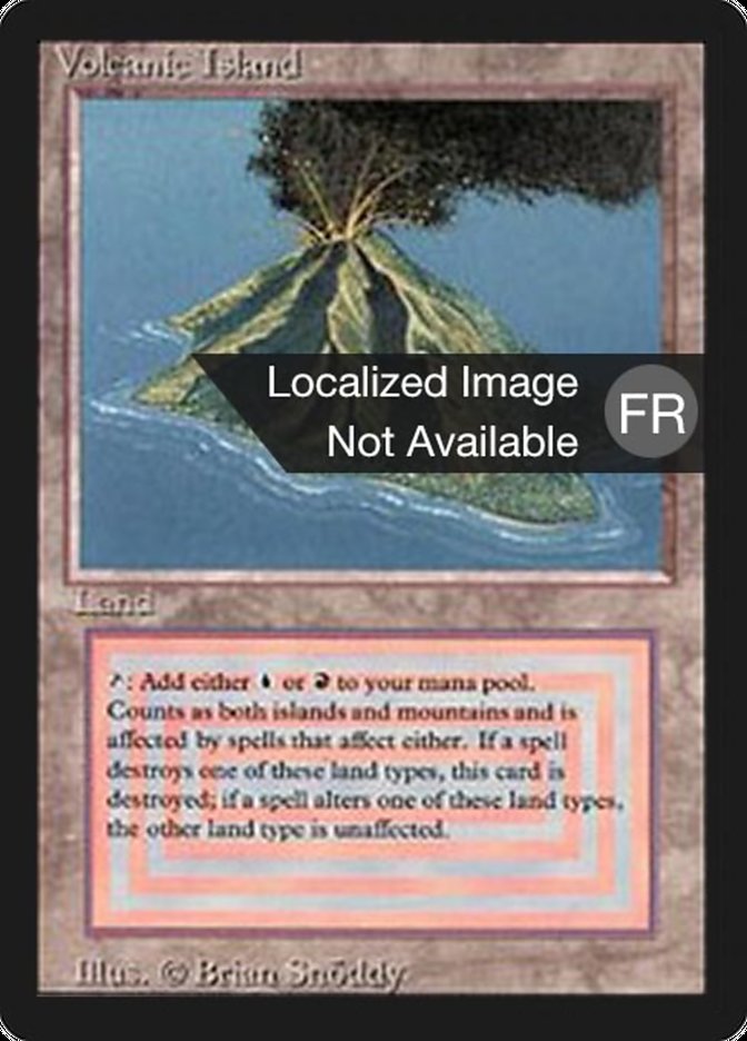 Volcanic Island [Foreign Black Border] | Devastation Store