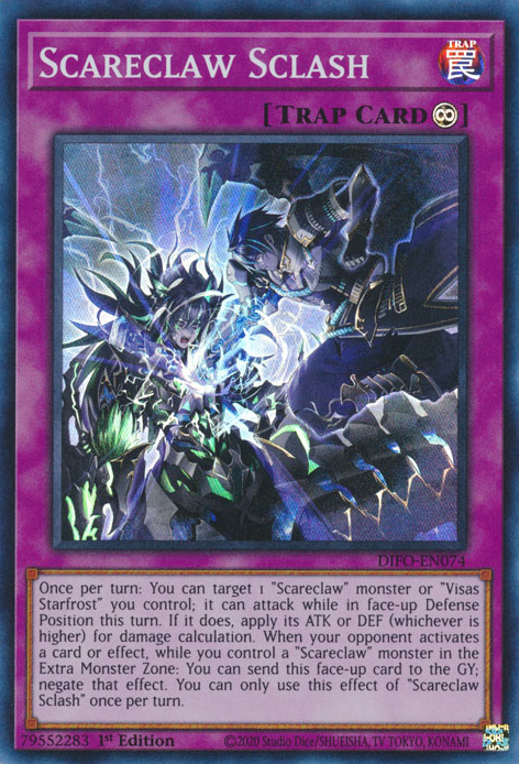 Scareclaw Sclash [DIFO-EN074] Super Rare | Devastation Store