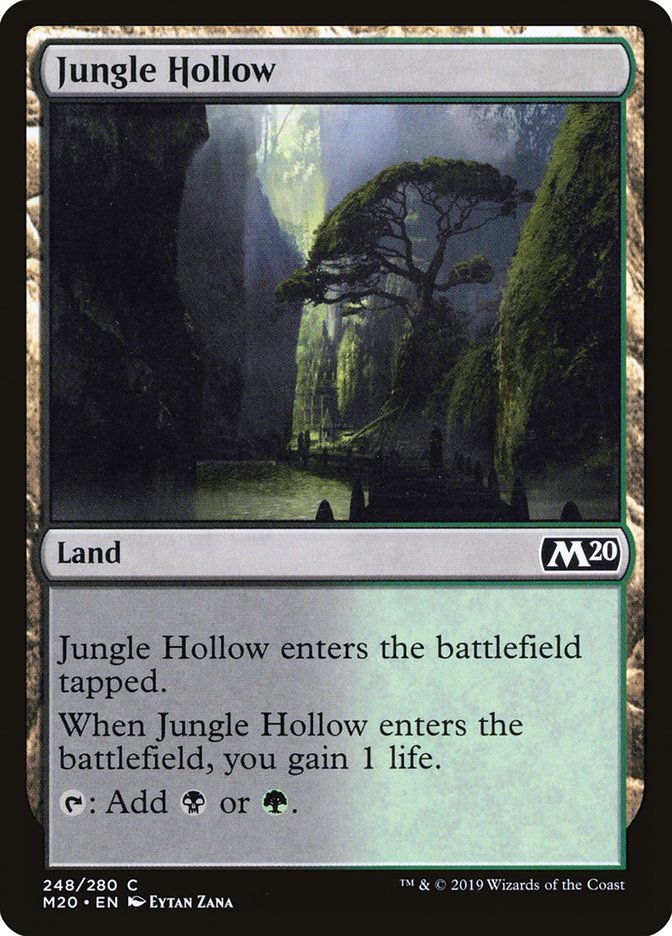 Jungle Hollow [Core Set 2020] | Devastation Store