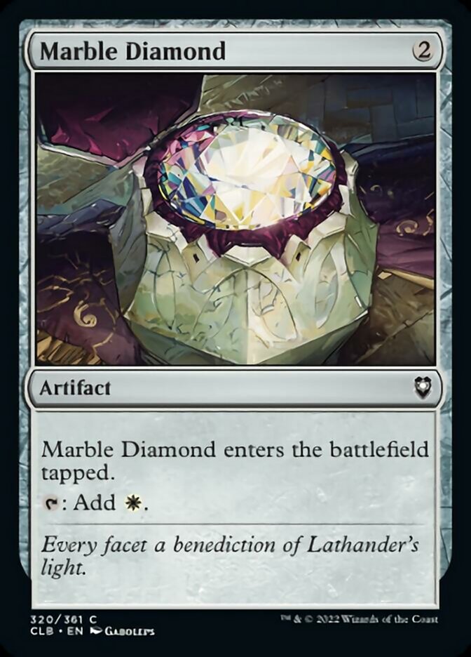 Marble Diamond [Commander Legends: Battle for Baldur's Gate] | Devastation Store