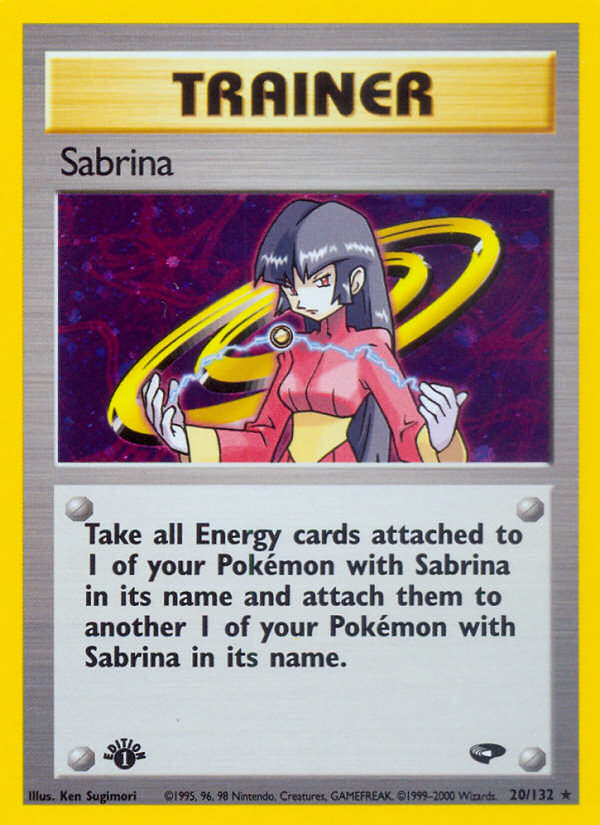 Sabrina (20/132) [Gym Challenge 1st Edition] | Devastation Store