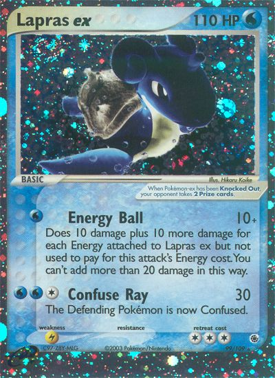 Lapras ex (99/109) [EX: Ruby & Sapphire] | Devastation Store