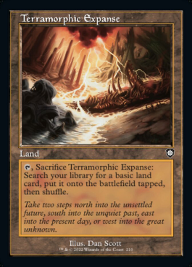 Terramorphic Expanse (Retro) [The Brothers' War Commander] | Devastation Store