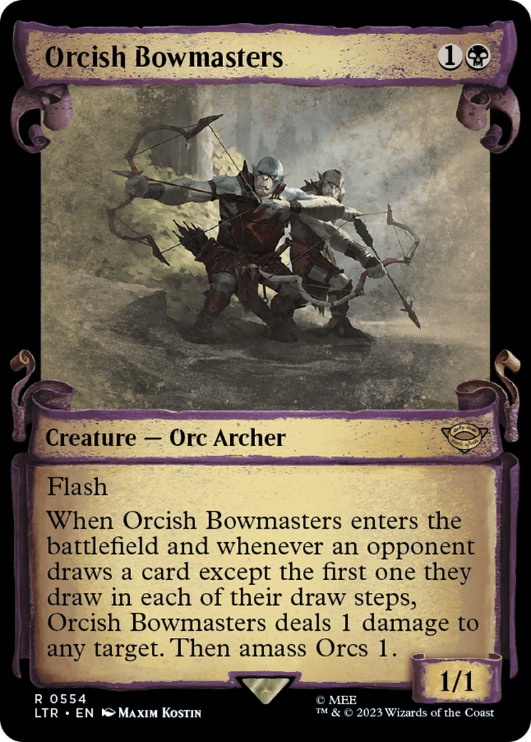 Orcish Bowmasters [The Lord of the Rings: Tales of Middle-Earth Showcase Scrolls] | Devastation Store